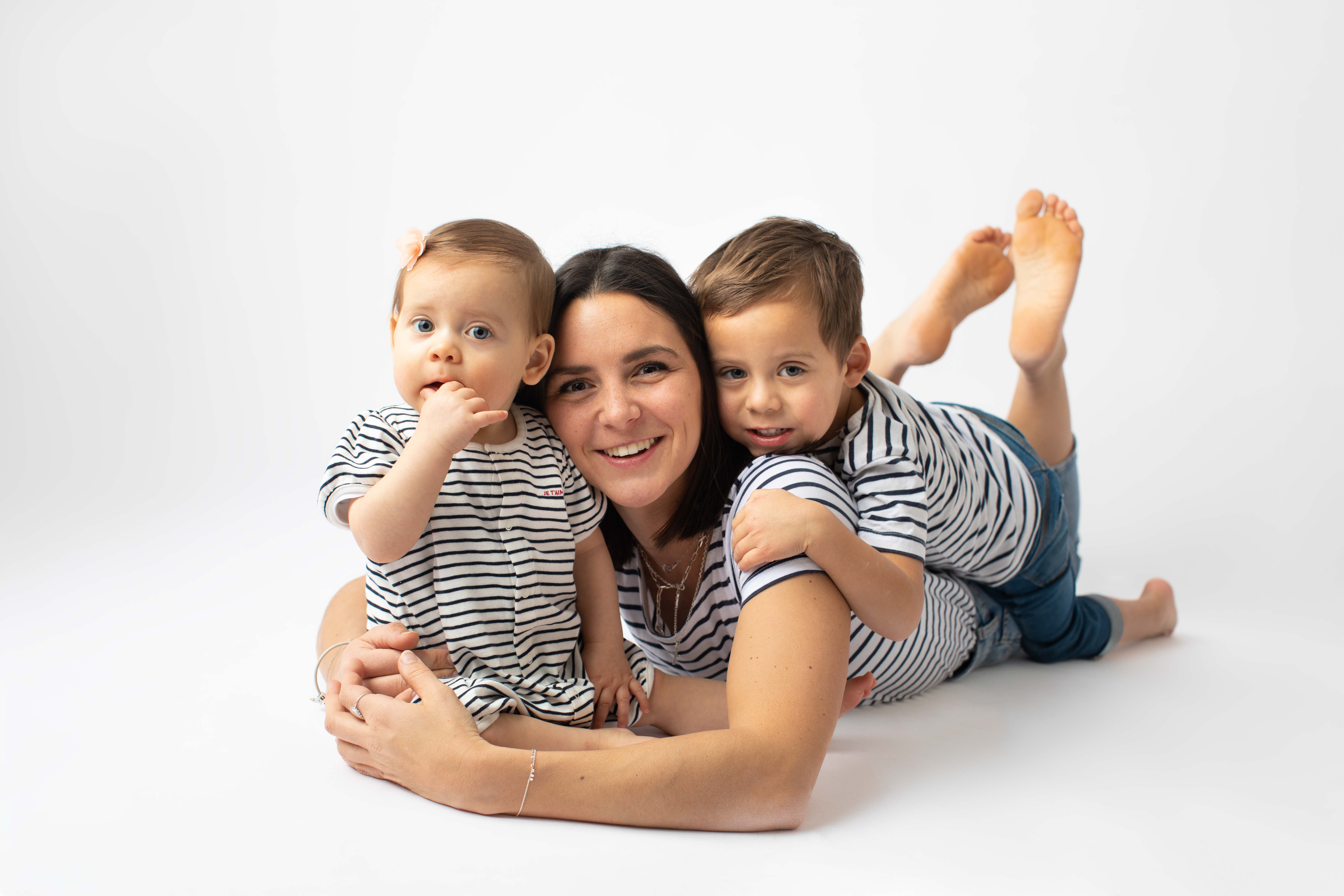 Photo de famille en marinière