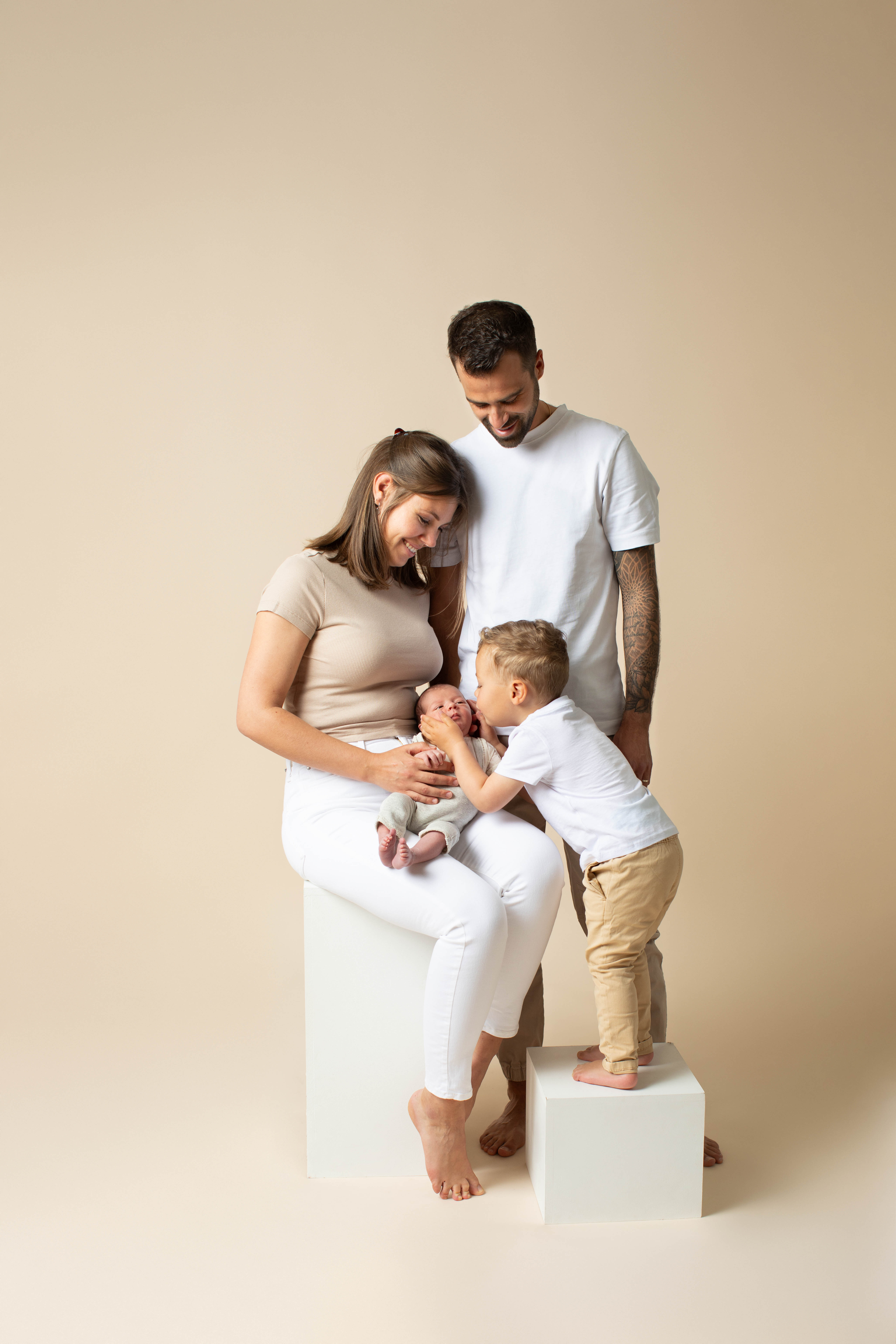 photo de famille studio